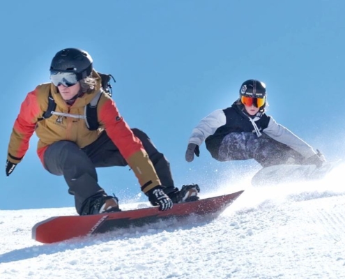 Clases de Snowboard en Baqueira