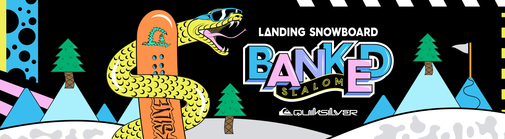 Landing Snowboard Banked-Slalom-2023